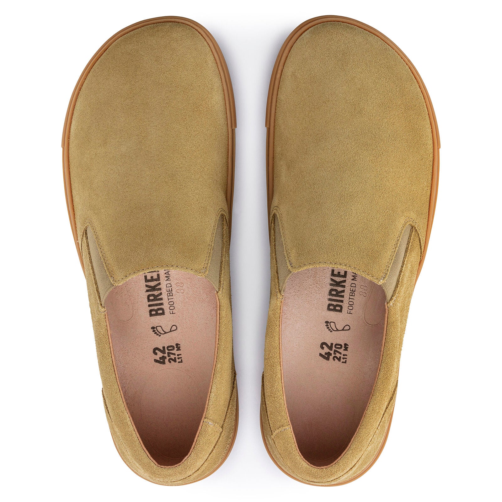 Birkenstock, Birkenstock Edizione Limitata Oswego in pelle scamosciata color kaki sbiadito