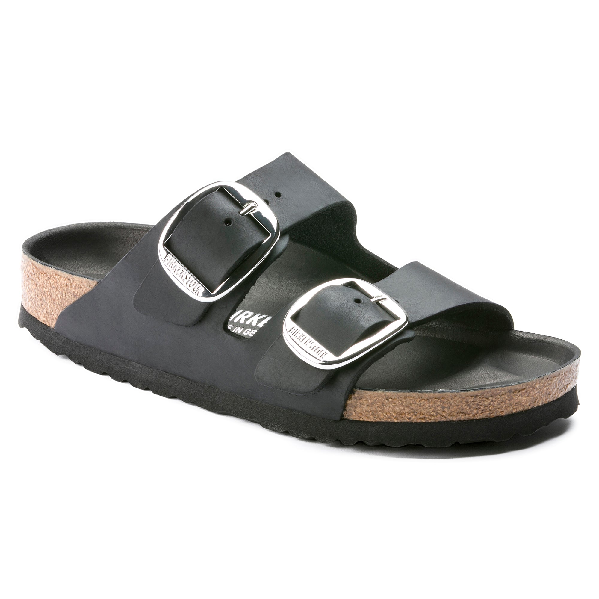 Birkenstock, Birkenstock Limited Edition Arizona Big Buckle in pelle oliata nera