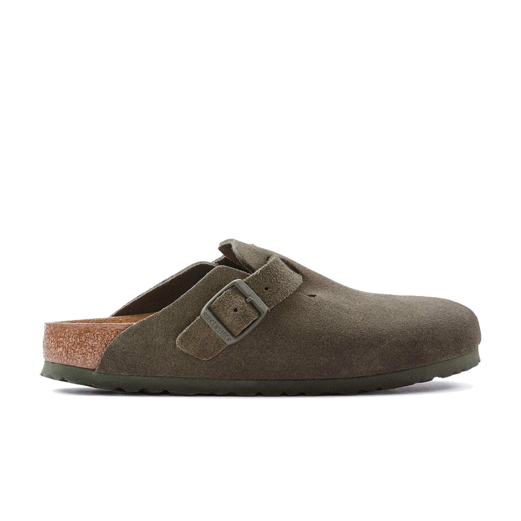 Birkenstock, Birkenstock Uomo Boston Modern Suede - Regular (Timo)