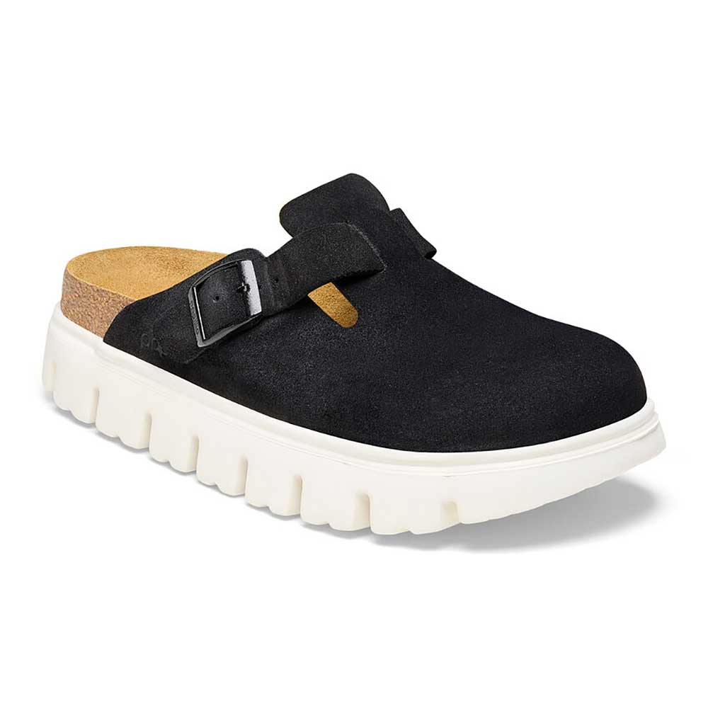 Birkenstock, Boston Chunky da donna - Nero - Medio/Stretto (B)