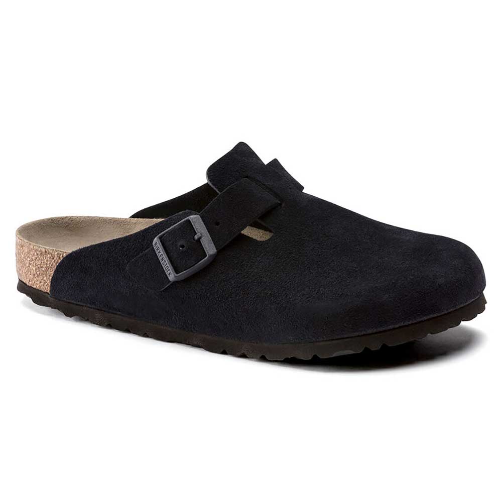 Birkenstock, Boston Soft Footbed da donna - Mezzanotte - Regolare