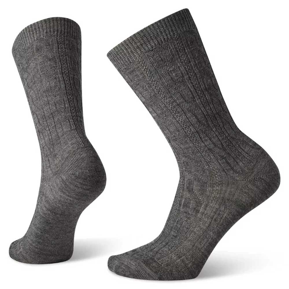 Smartwool, Calzini donna Everyday Cable Crew - Grigio medio