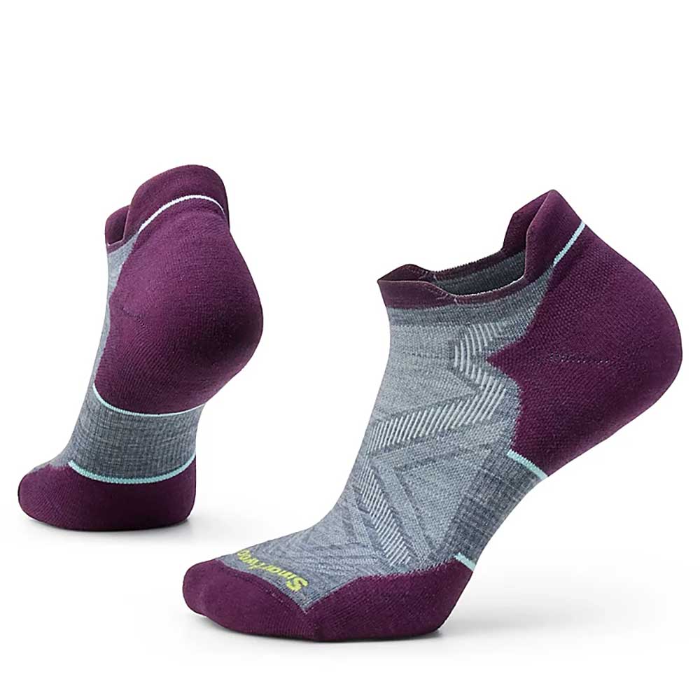 Smartwool, Calzino da donna Run Targeted Cushion - Blu Peltro