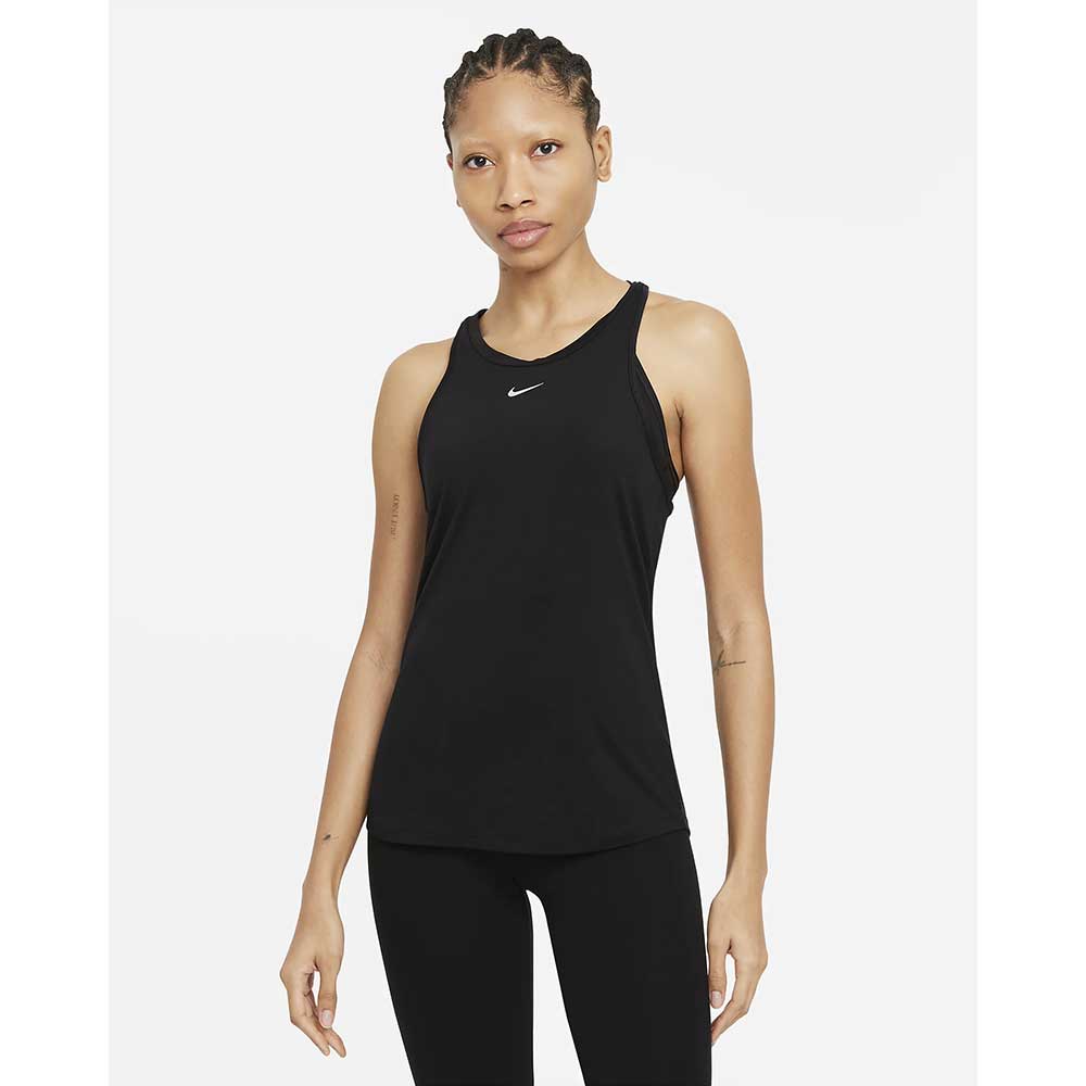 Nike, Canotta Nike Dri-Fit One Luxe Slim Fit Donna - Nero