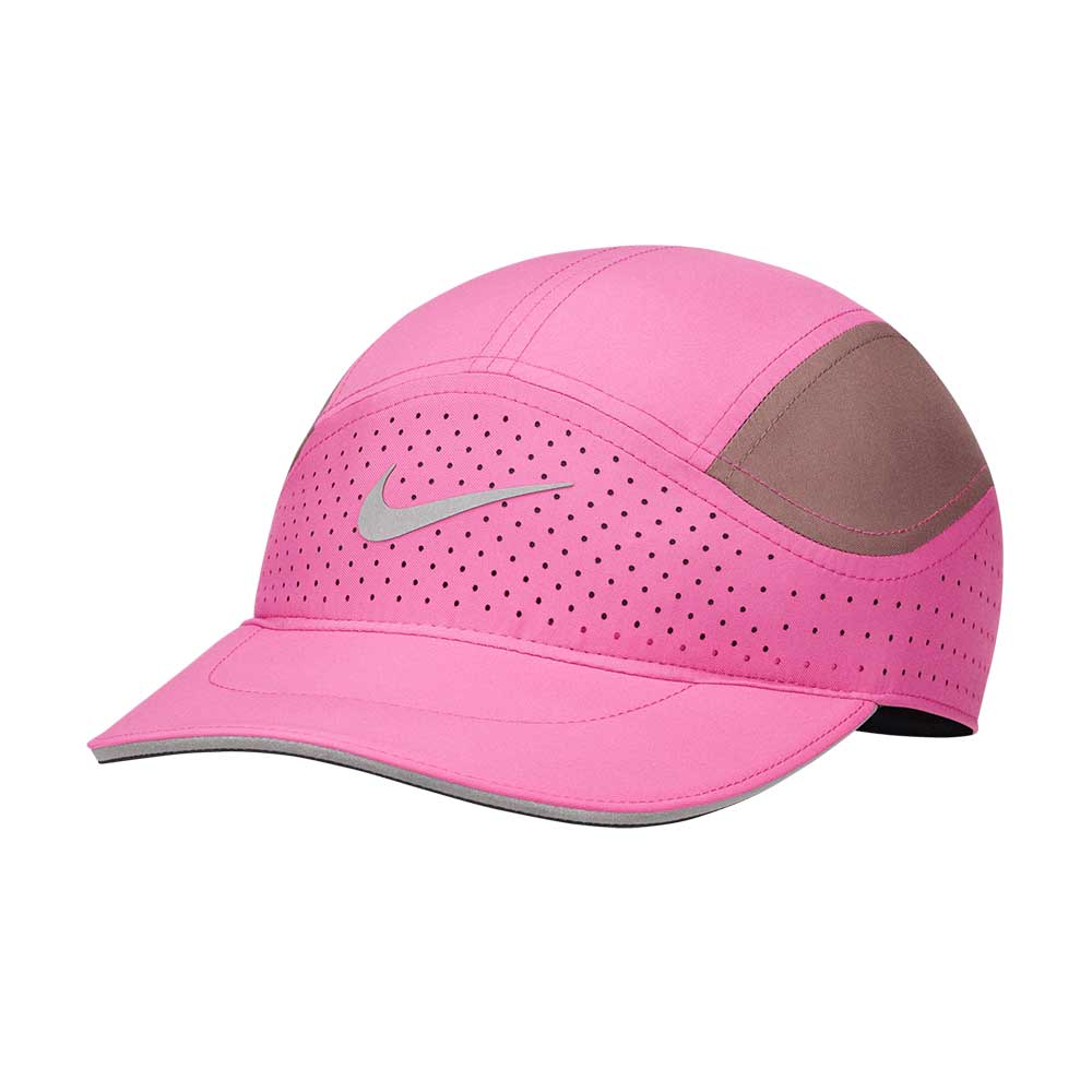 Nike, Cappellino unisex AeroBill DFADV Tailwind Elite - Fucsia attivo/Argento riflettente