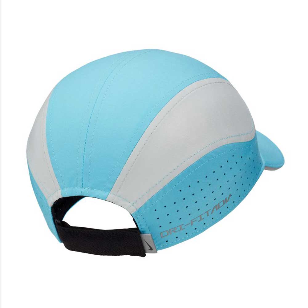 Nike, Cappellino unisex Nike AeroBill DFADV Tailwind Elite - Blu baltico/argento riflettente