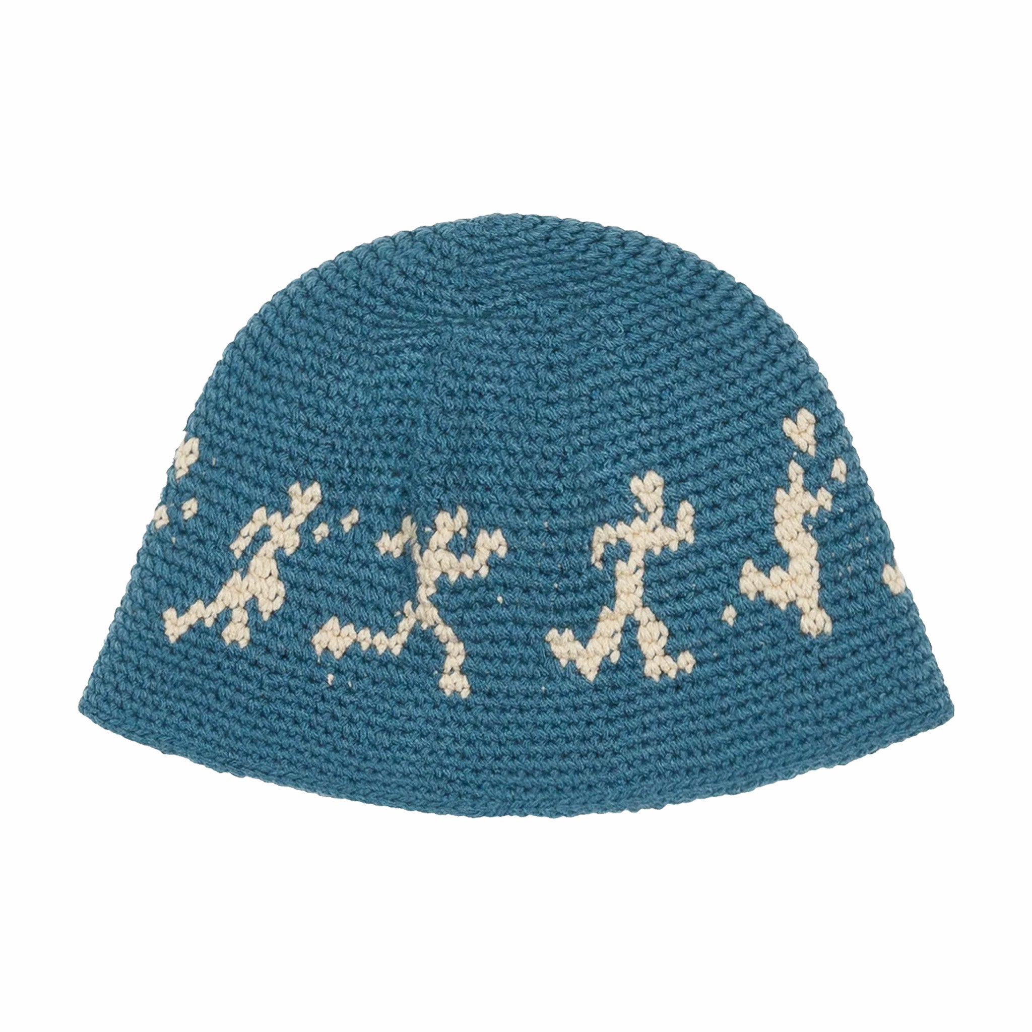 Studi KidSuper, Cappello all'uncinetto KidSUper Running Guys (blu)