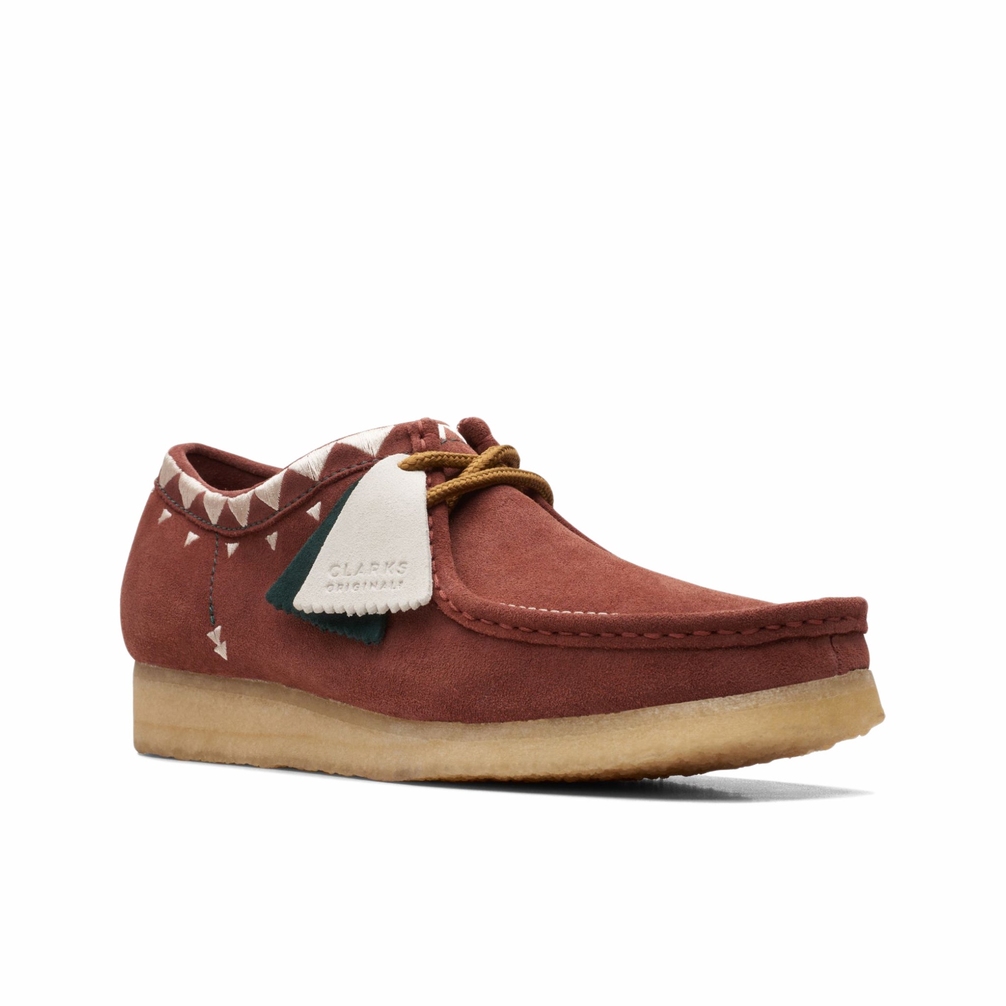 Clarks, Clarks Wallabee (camoscio color arancio)