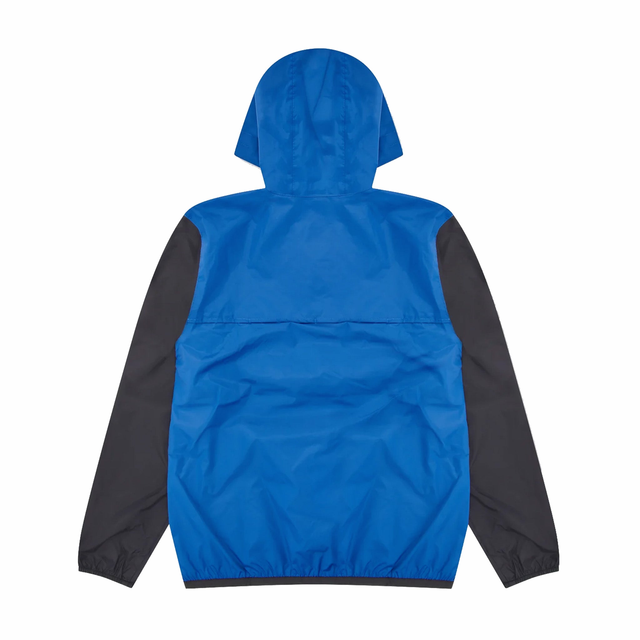 Comme des Garçons, Comme Des Garçons K-Way Felpa con cappuccio e mezza zip (nero puro/blu royal marine) J506