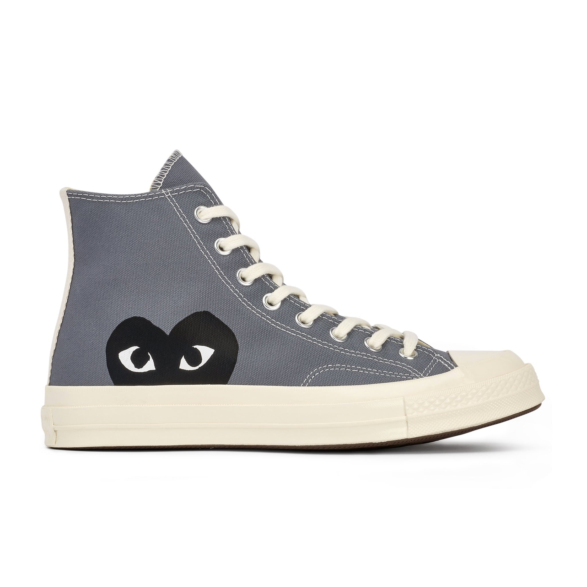 Comme des Garçons, Comme des Garçons PLAY Converse Chuck '70 Hi (Grigio) P1K122