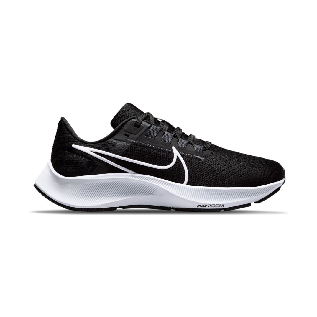 Nike, Donna Air Zoom Pegasus 38 - Nero/Bianco/Antracite - Regolare (B)