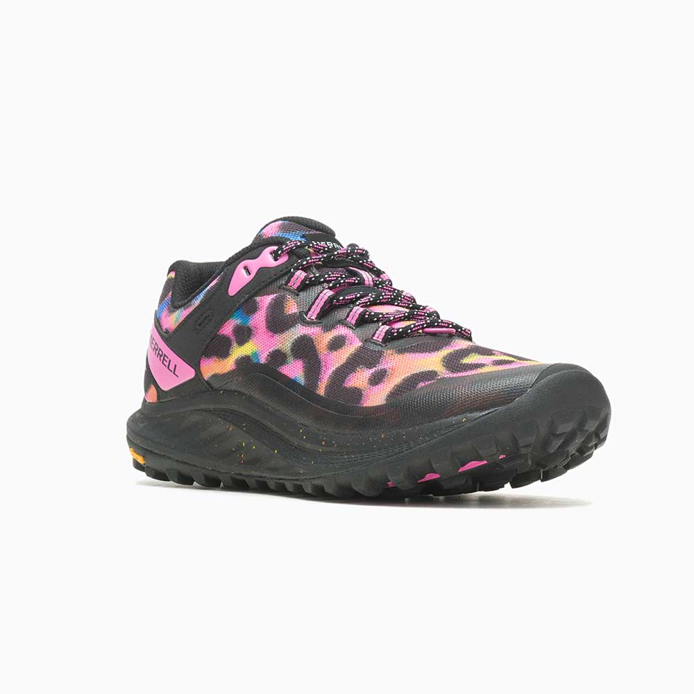 Merrell, Donna Antora 3 Trail Running Shoe - Rainbow Leopard - Regular (B)