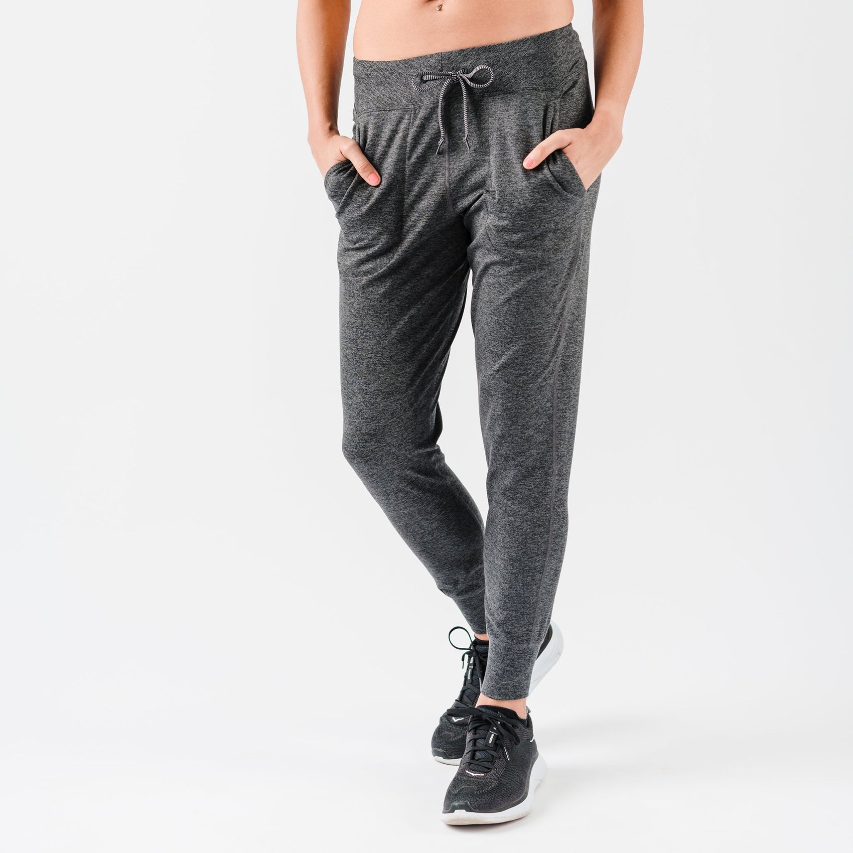 coniglio, Donna EZ Jogger - Nero Charcoal