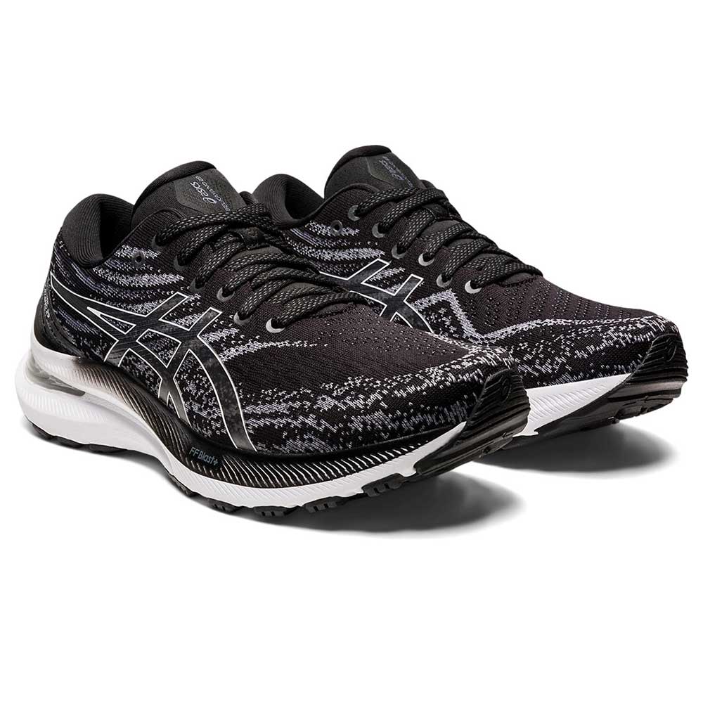 Asics, Donna Gel-Kayano 29 - Nero/Bianco - Ampio (D)