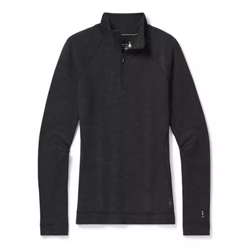 Smartwool, Donna Merino 250 Baselayer 1/4 Zip - Charcoal Heather