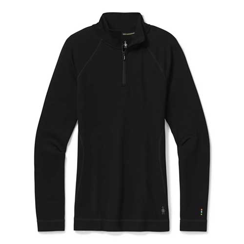 Smartwool, Donna Merino 250 Baselayer 1/4 Zip - Nero