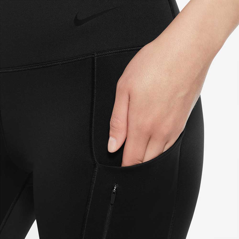 Nike, Donna Nike Dri-FIT Go High Rise 7/8 Tight - Nero/Nero