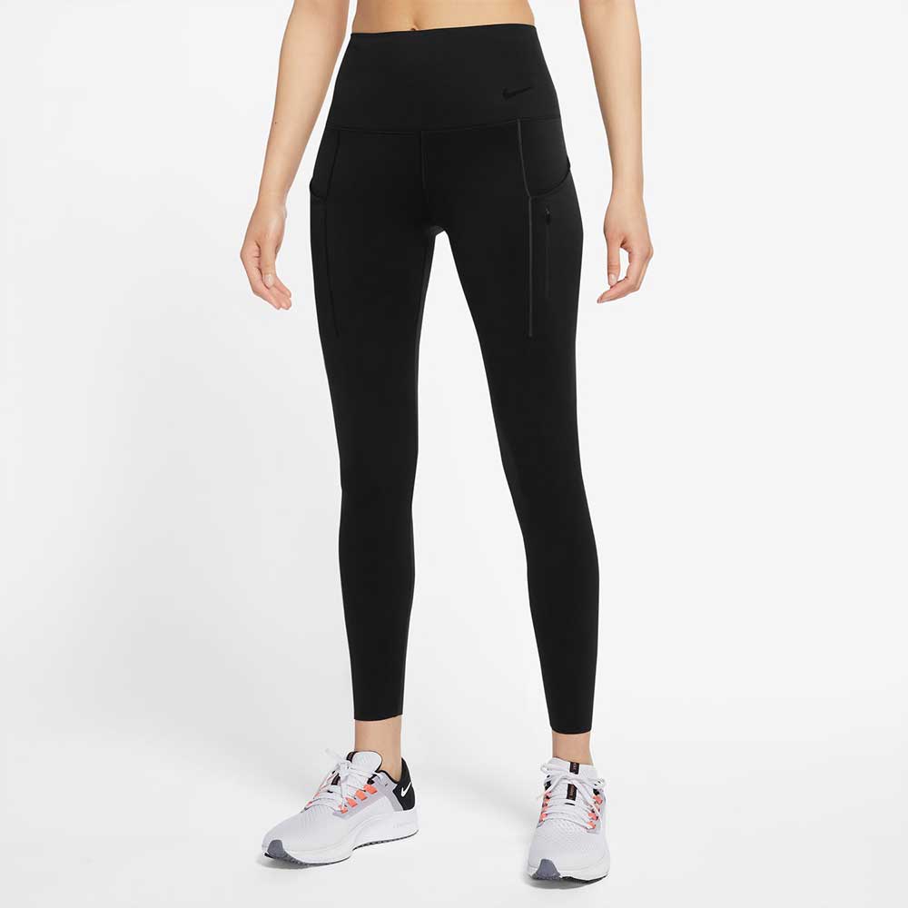 Nike, Donna Nike Dri-FIT Go High Rise 7/8 Tight - Nero/Nero