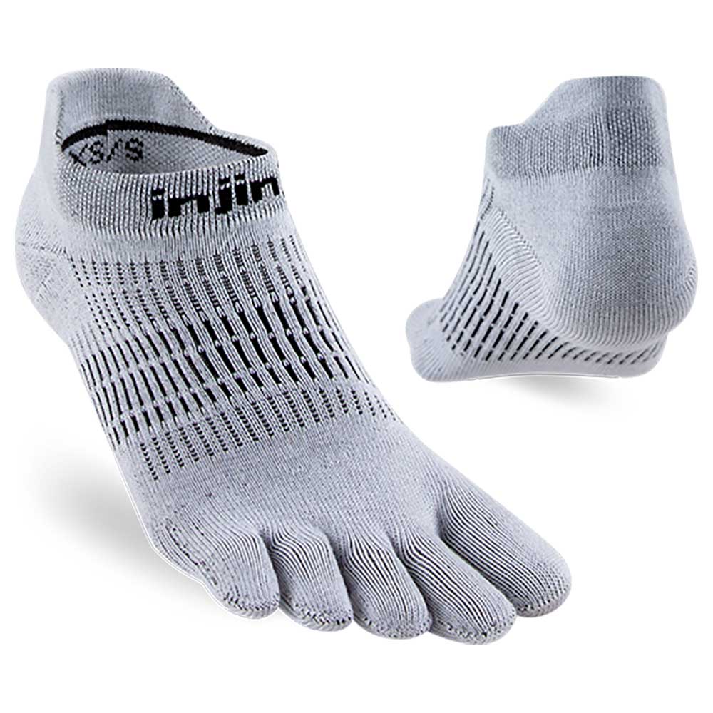 Injinji, Donna Run Lightweight No Show Coolmax - Grigio