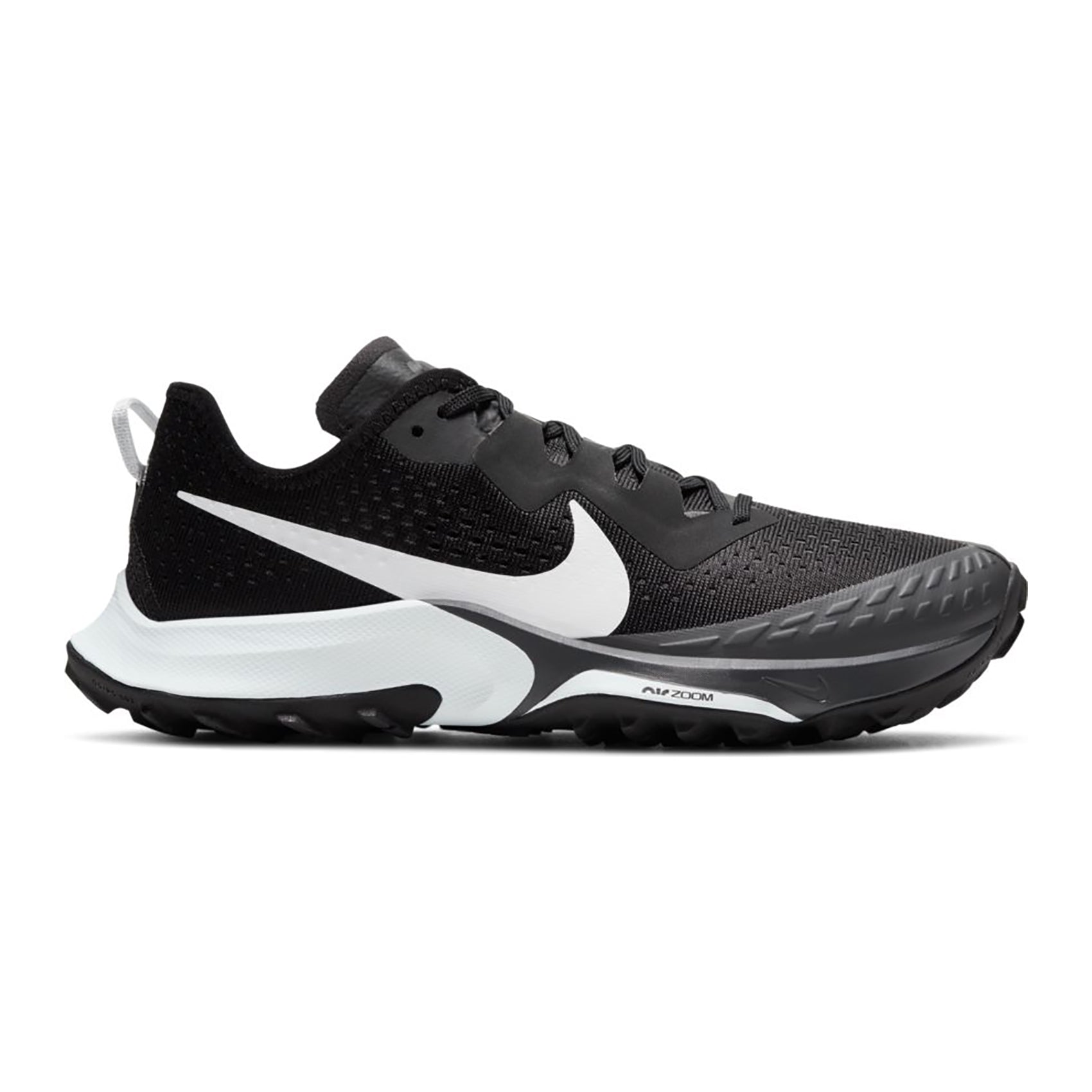 Nike, Donna Zoom Terra Kiger 7 Trail Running Shoe - Nero/Pure Platinum/Anthracite- Regular (B)