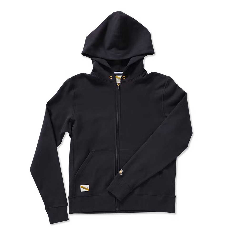 Tracksmith, Felpa Trackhouse Zip Uomo - Nero