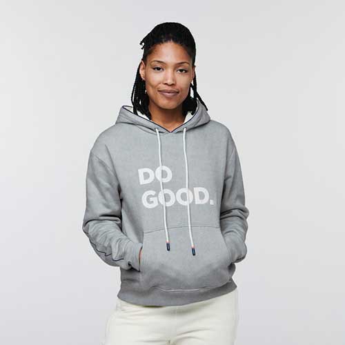 Cotopaxi, Felpa con cappuccio Do Good da donna - Grigio scuro