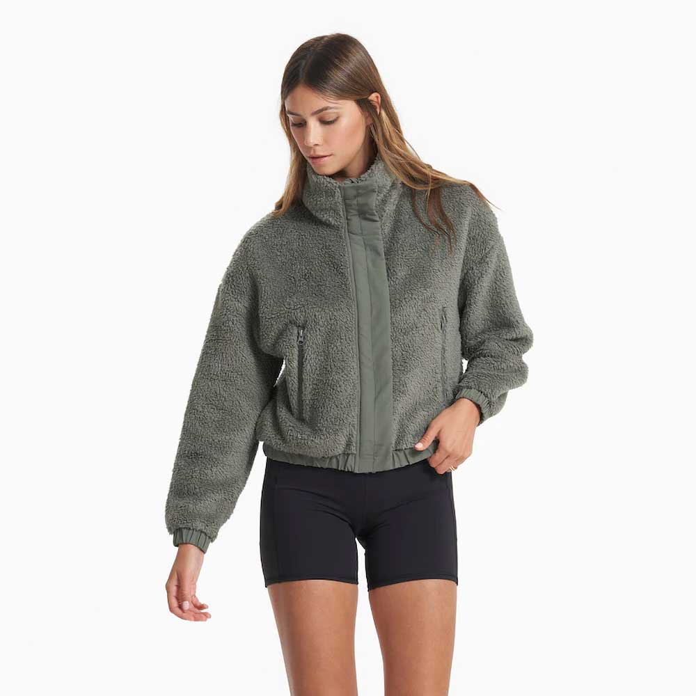 Vuori, Giacca Cozy Sherpa da donna - Dusty Pine