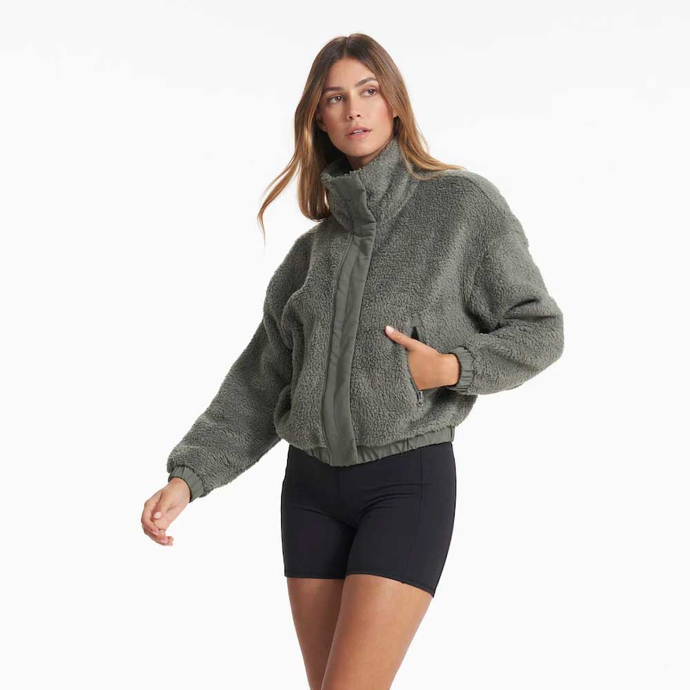 Vuori, Giacca Cozy Sherpa da donna - Dusty Pine