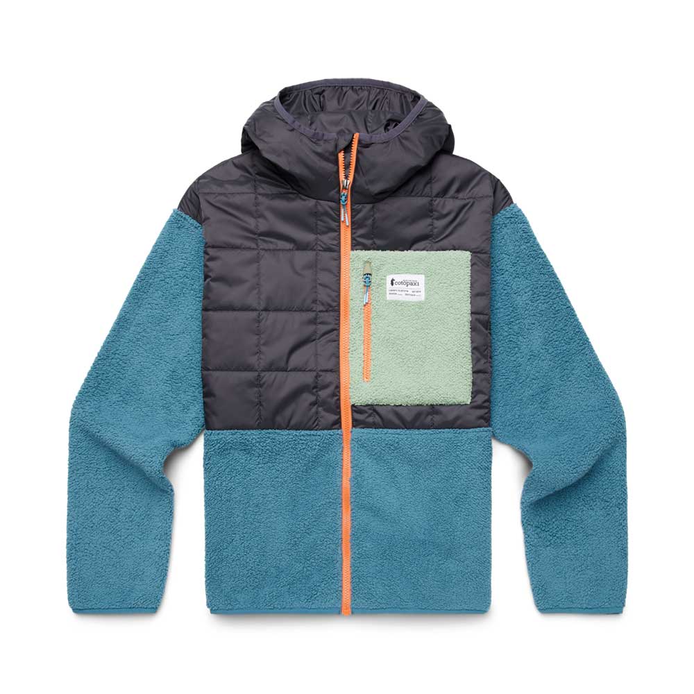 Cotopaxi, Giacca con cappuccio Trico Hybrid da uomo - Grafite/Abete rosso