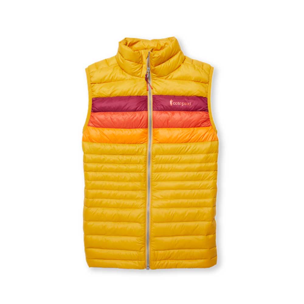 Cotopaxi, Gilet Fuego da donna - Strisce color ambra