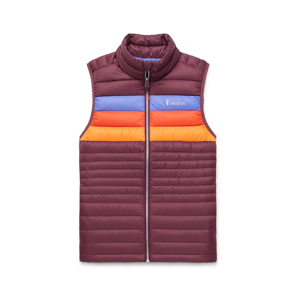 Cotopaxi, Gilet Fuego da donna - Strisce di vino