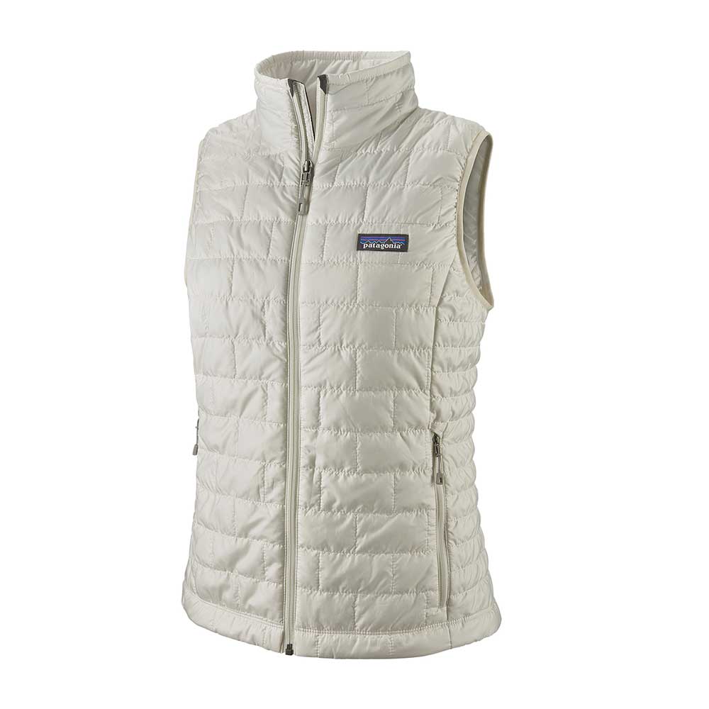 Patagonia, Gilet Nano Puff da donna - Bianco betulla