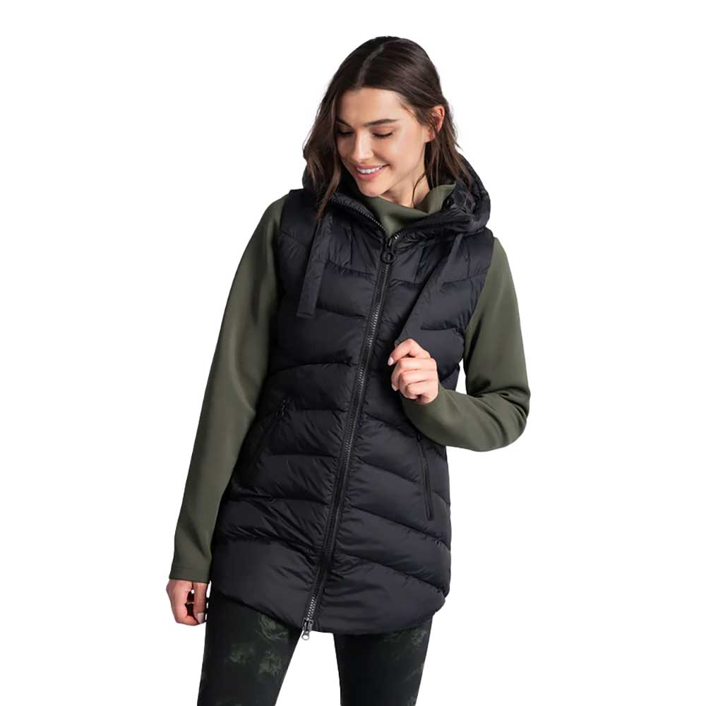 Lole, Gilet da donna Transition - Nero