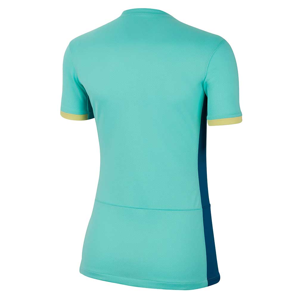 Nike, Maglia da calcio Australia Stadium Away Nike Dri-FIT Donna - Hyper Turquoise/Abyss verde/Light Zitron/Abyss verde