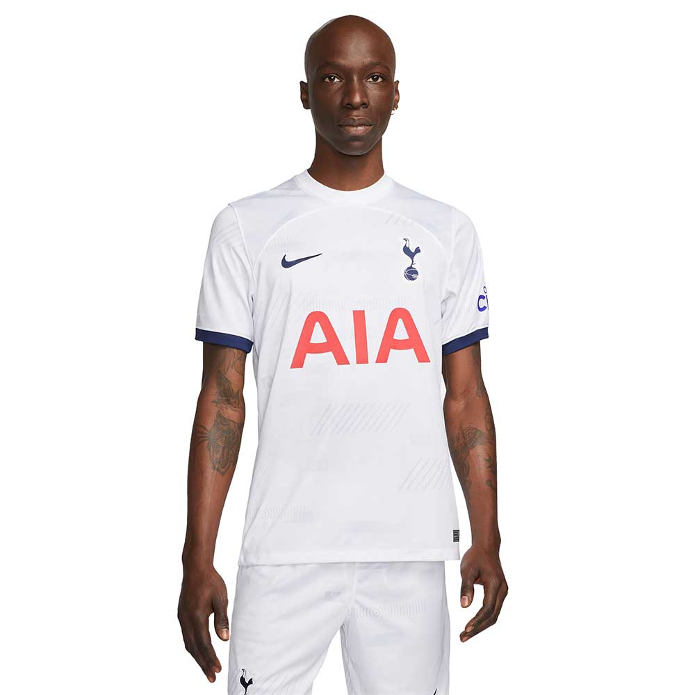 Nike, Maglia da calcio Tottenham Hotspur 2023/24 Stadium Home Nike Dri-FIT Uomo - Bianco/Blu binario