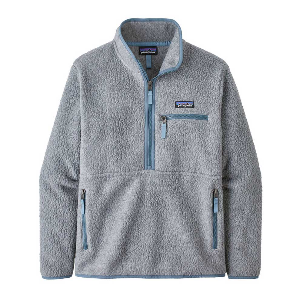 Patagonia, Marsupio a pelo retrò da donna - Grigio sale con pennacchio grigio chiaro