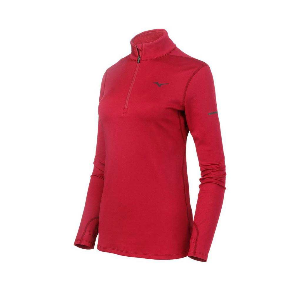 Mizuno, Mezza zip Breath Thermo da donna - Trifoglio