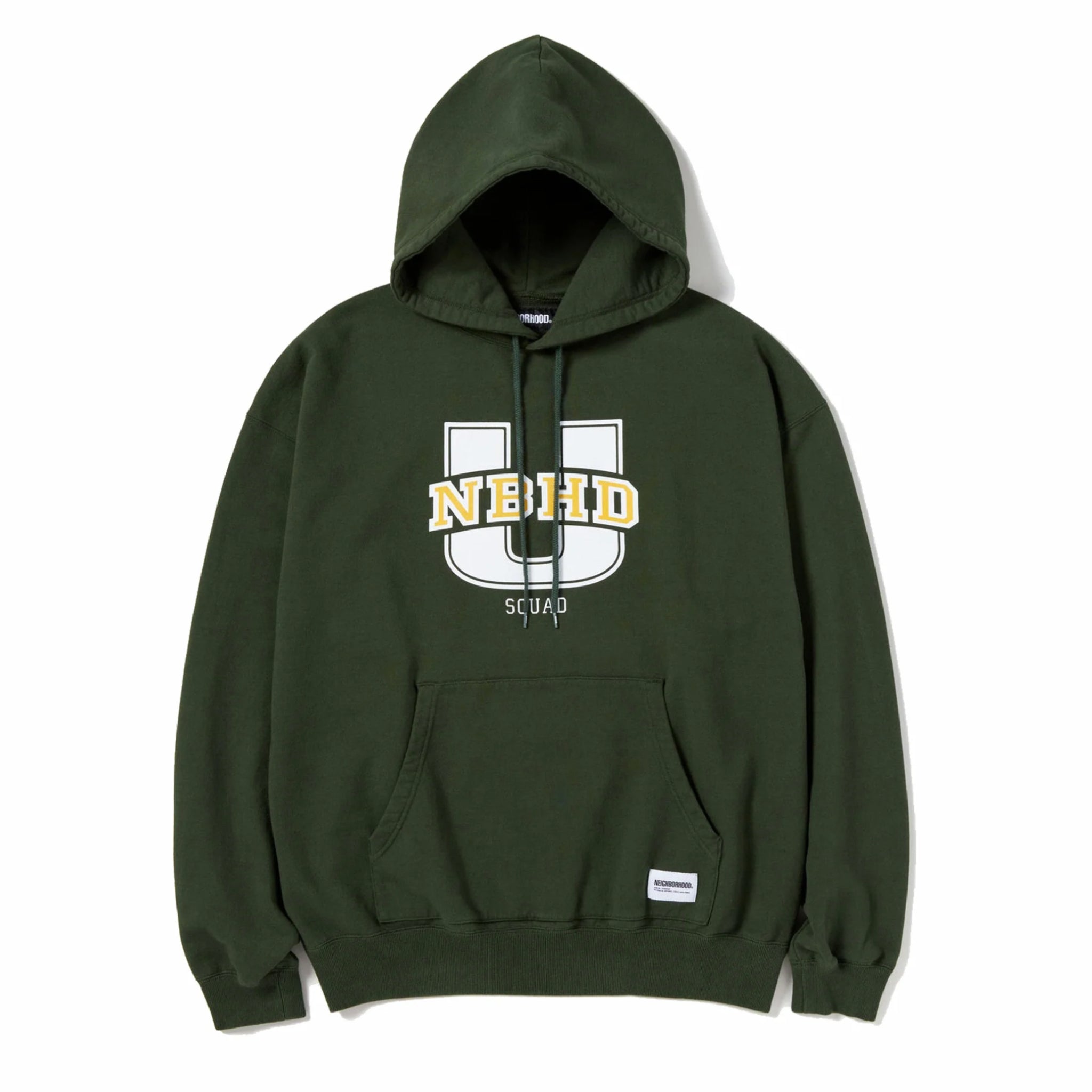 VICINATO, Neighborhood College Sweatparka LS (verde)