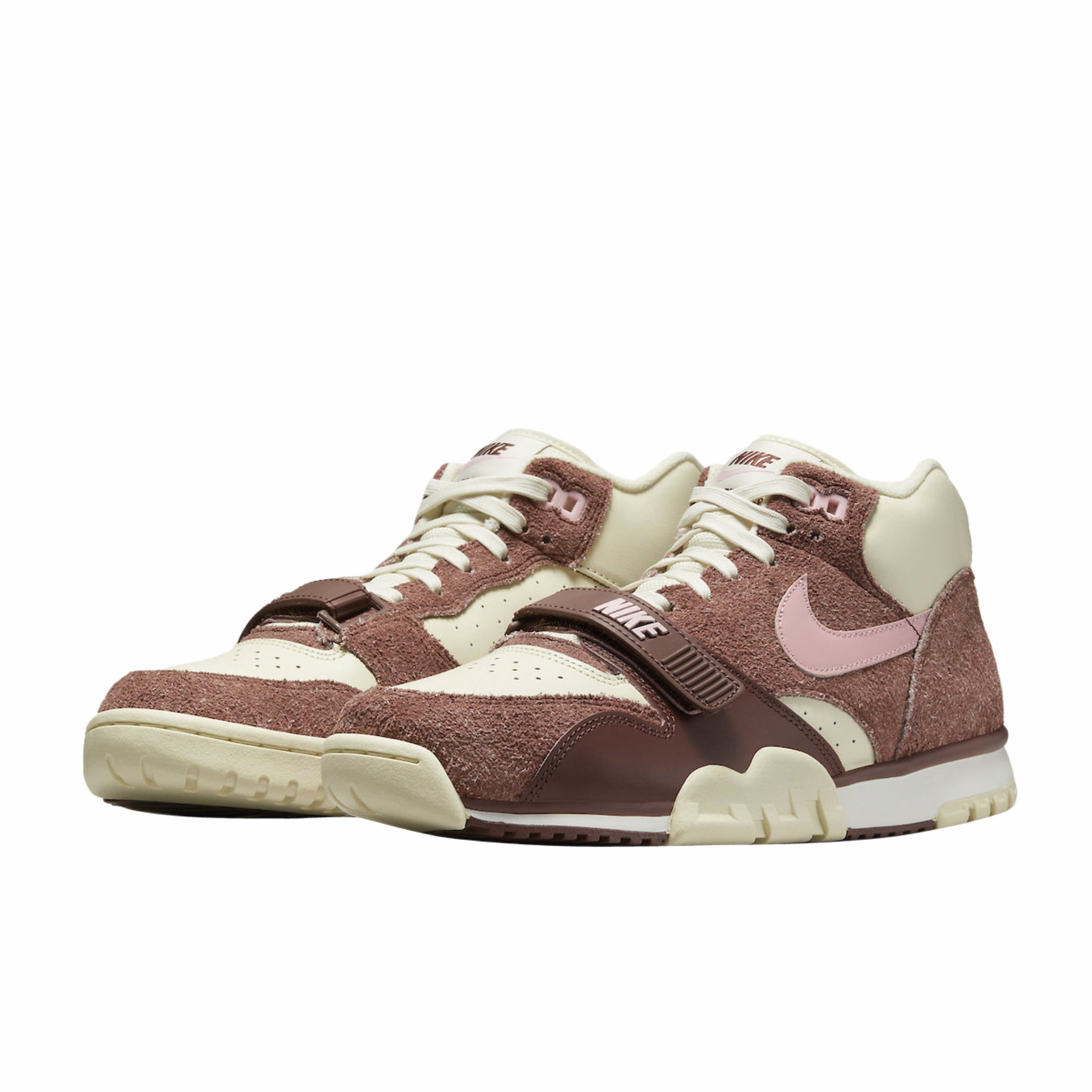 Nike, Nike Air Trainer 1 "Valentine" (pony scuro/rosa medio tenue-latte di cocco)