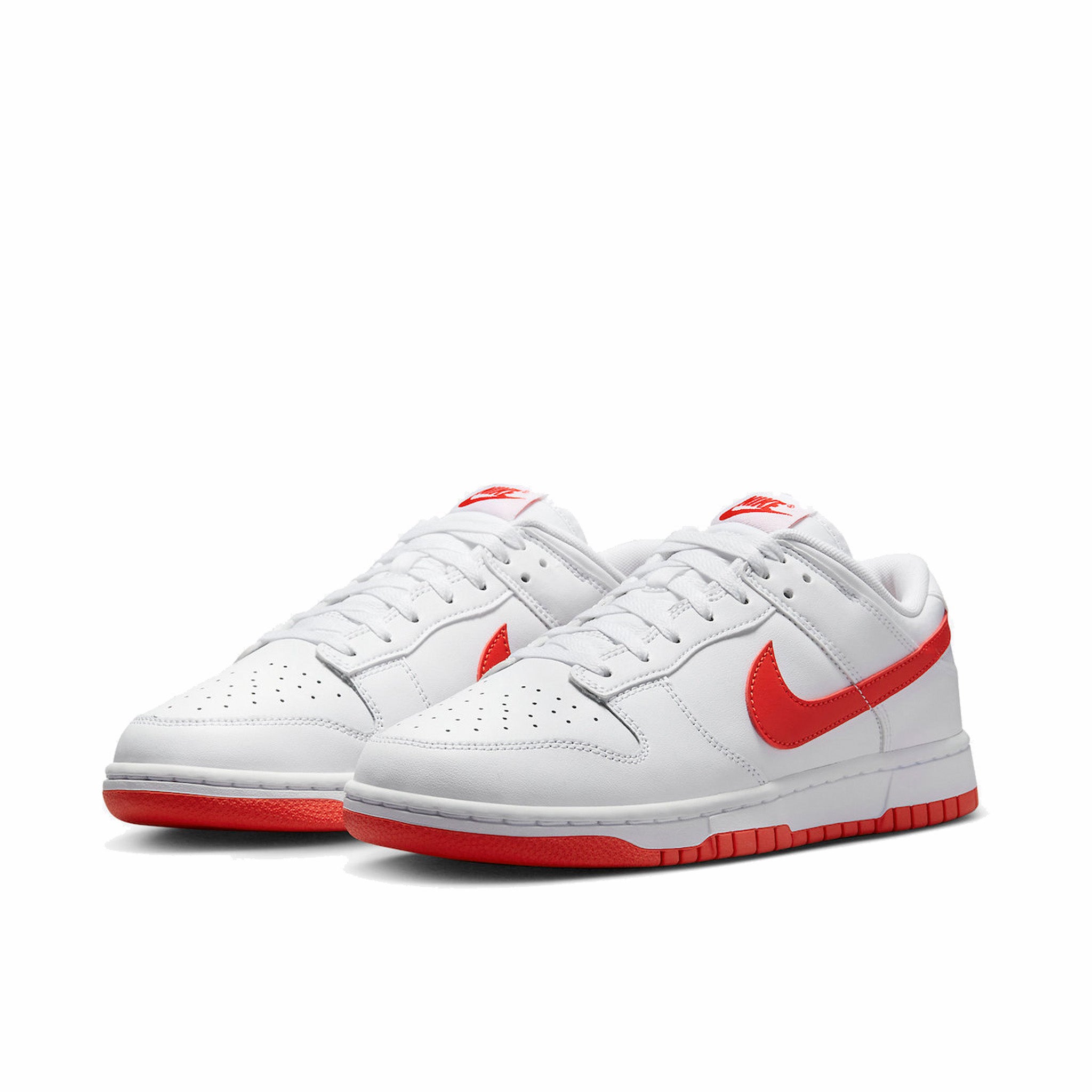 Nike, Nike Dunk Low "Picante Red" (Bianco/Picante Red)