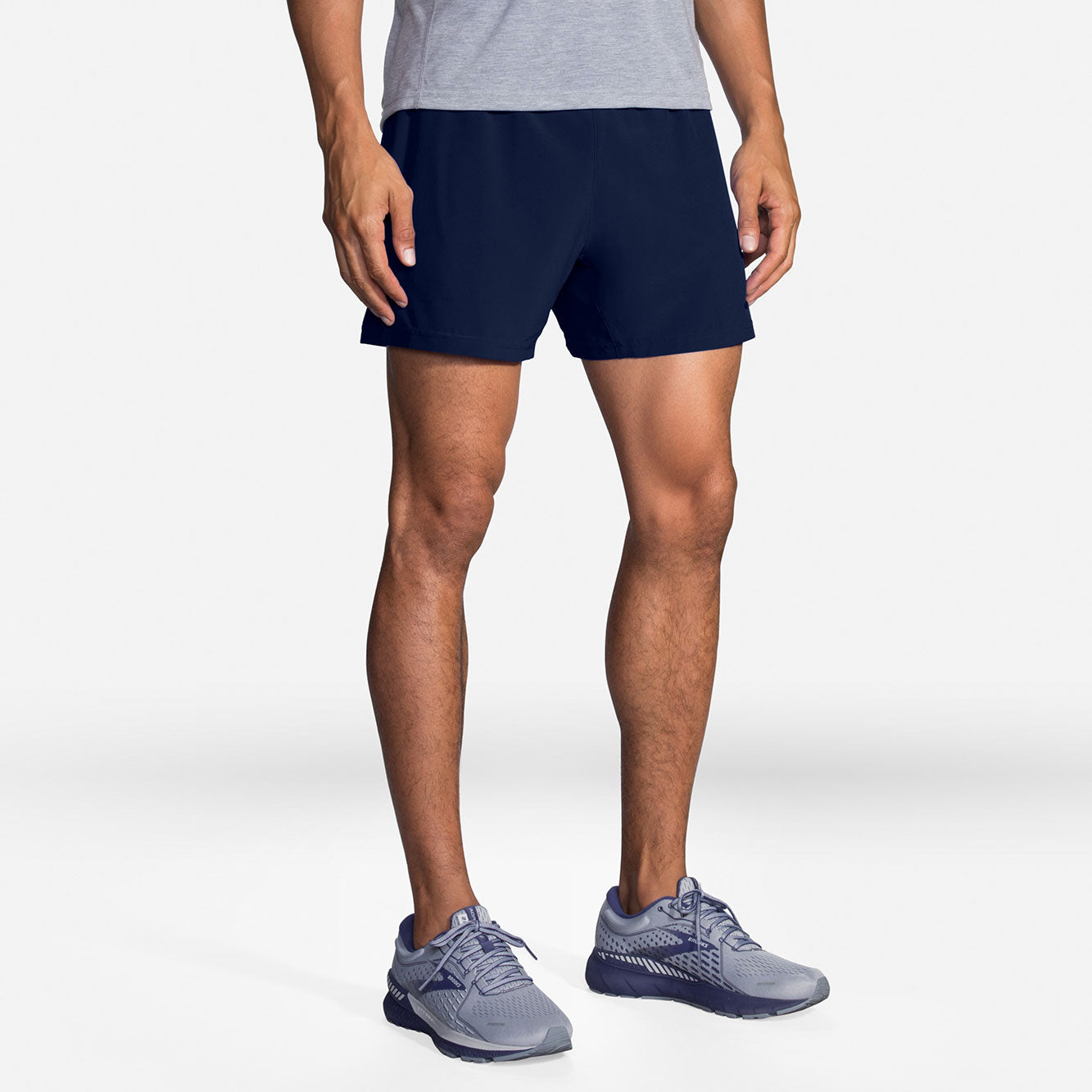 Brooks, Pantaloncini Sherpa 5" da uomo - Navy