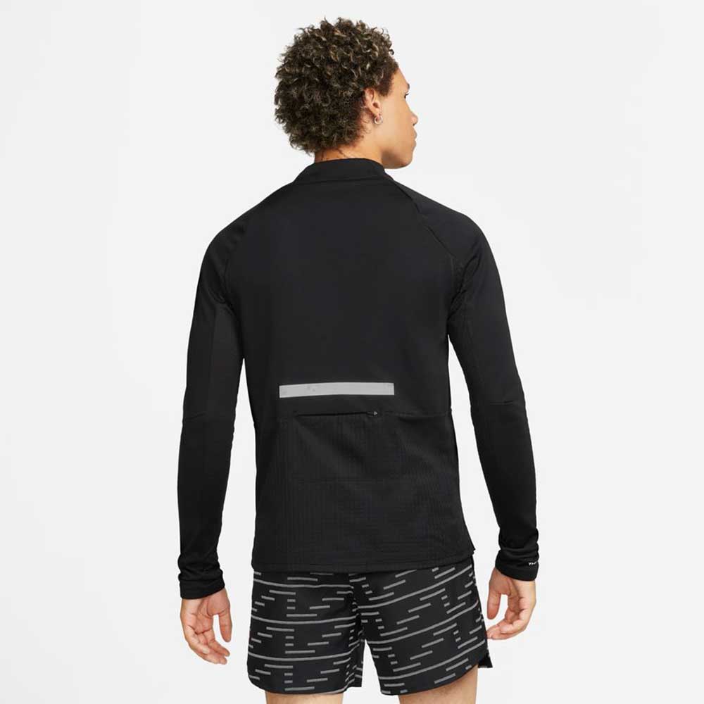 Nike, Run Division Element Top Half Zip da uomo - Nero