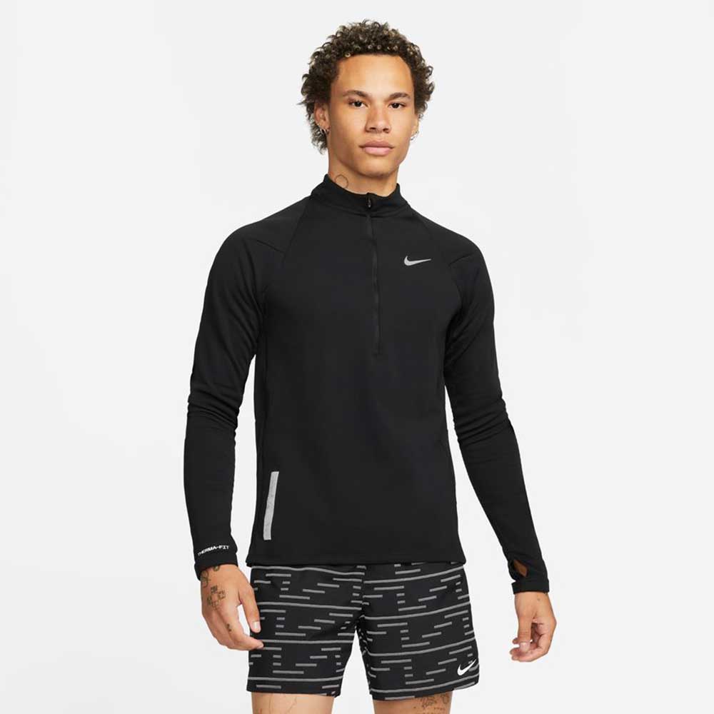 Nike, Run Division Element Top Half Zip da uomo - Nero