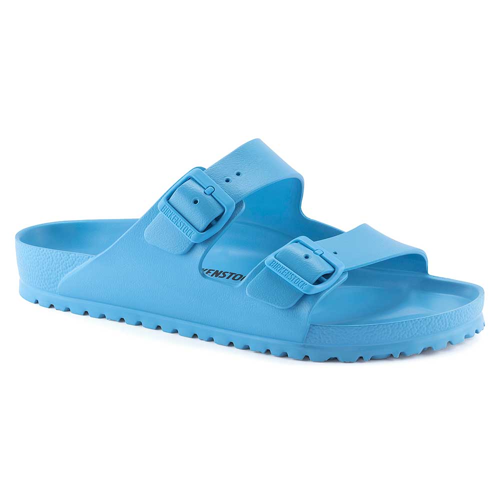 Birkenstock, Sandalo Arizona EVA da donna - Blu cielo - Medio/Stretto