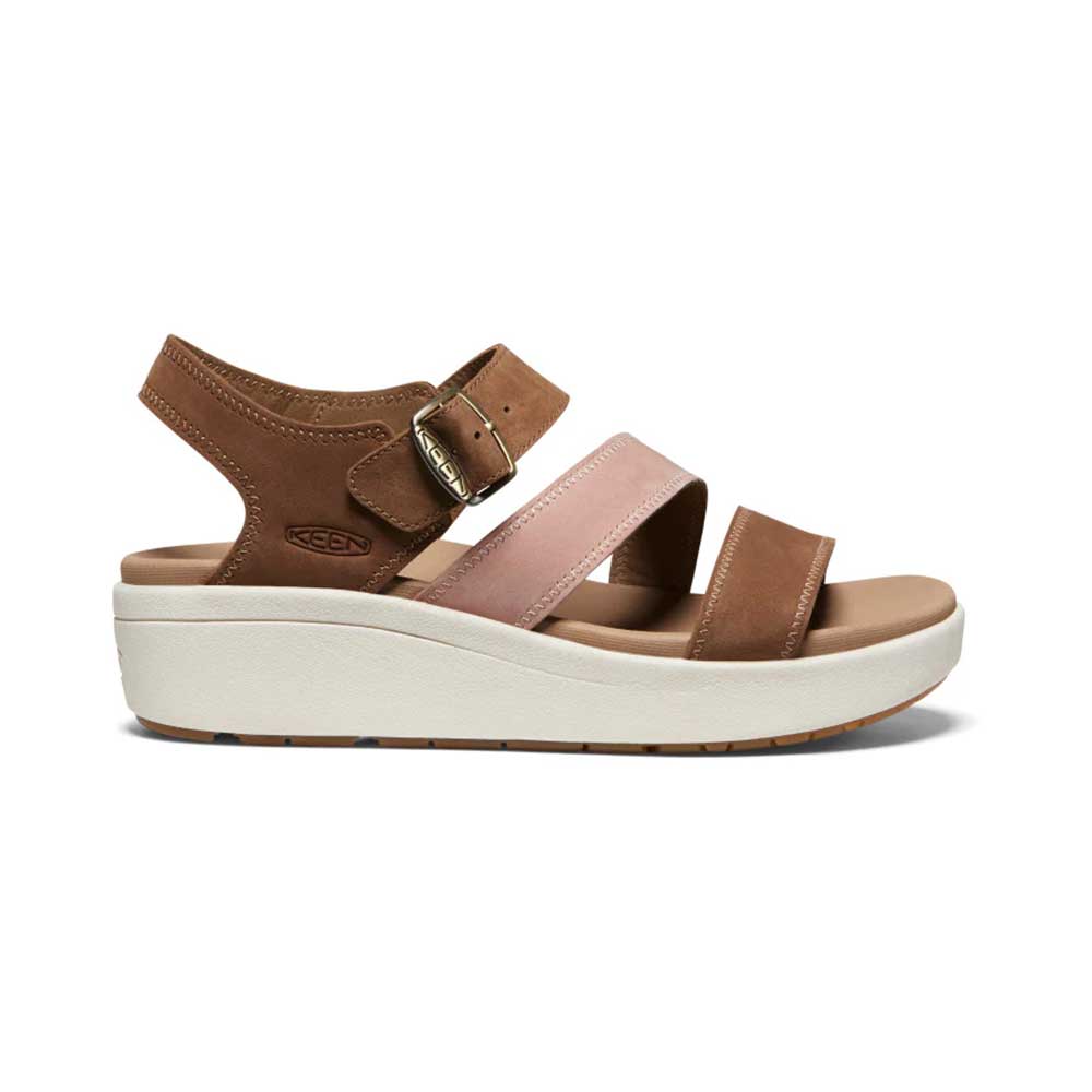 KEEN, Sandalo Ellecity Backstrap Donna - Cocco tostato/Fawn - Regolare (B)