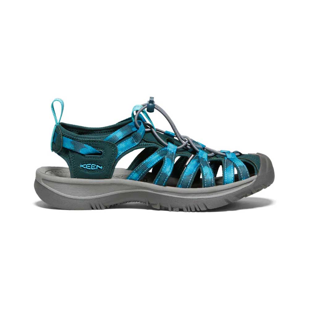 KEEN, Sandalo Whisper da donna - Muschio marino/Tie Dye - Regolare (B)