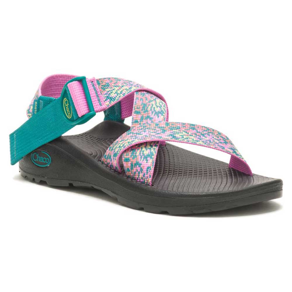 Chaco, Sandalo donna Mega Z Cloud - Spray Teal - Regolare (B)