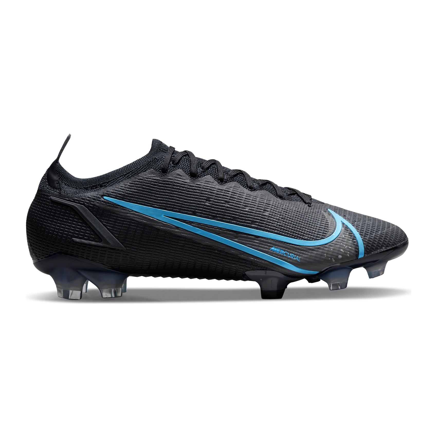 Nike, Scarpa da calcio unisex Mercurial Vapor 14 Elite FG - Nero/Nero/Grigio ferro