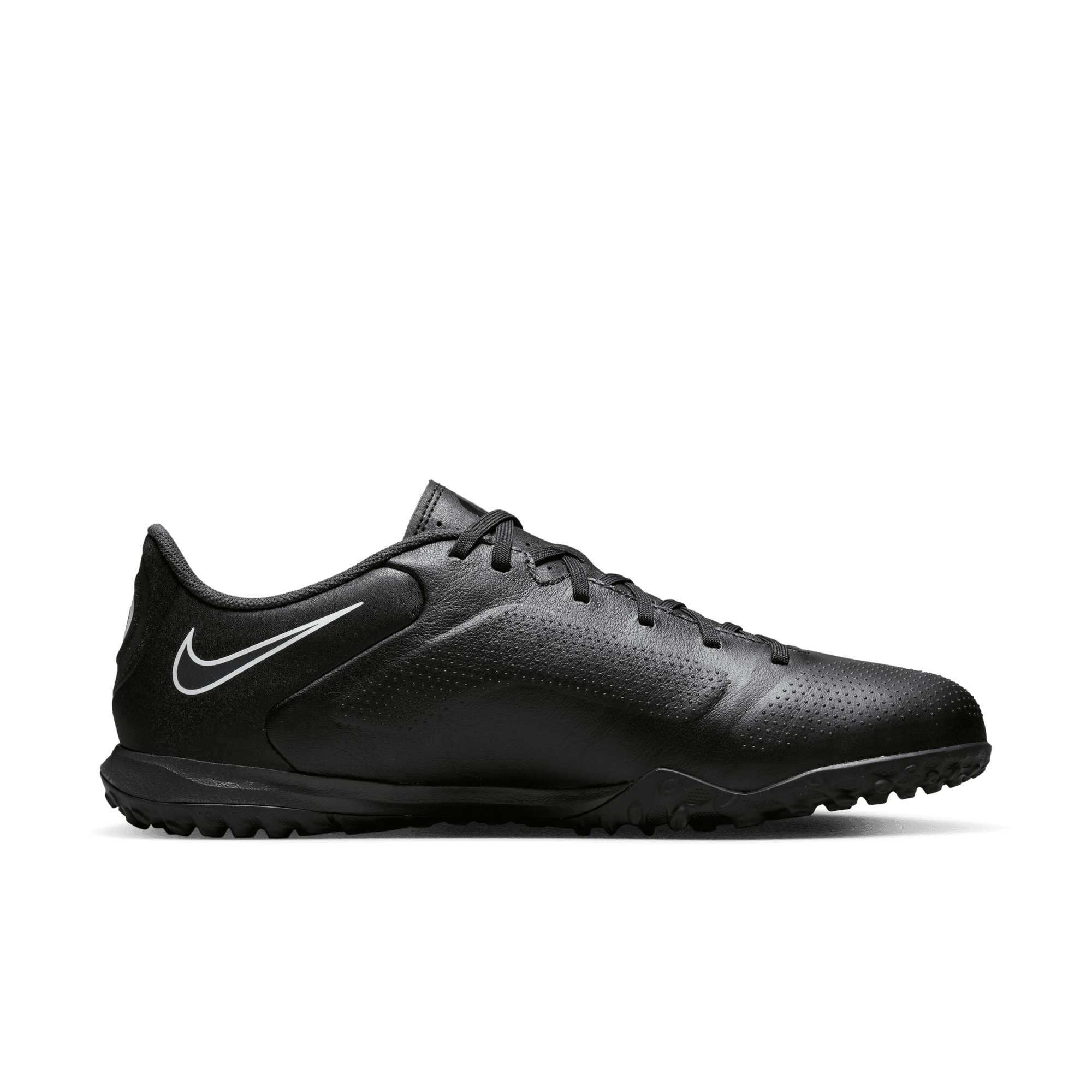 Nike, Scarpa da calcio unisex Tiempo Legend 9 Academy TF - Nero/Fumo scuro - Regolare (D)