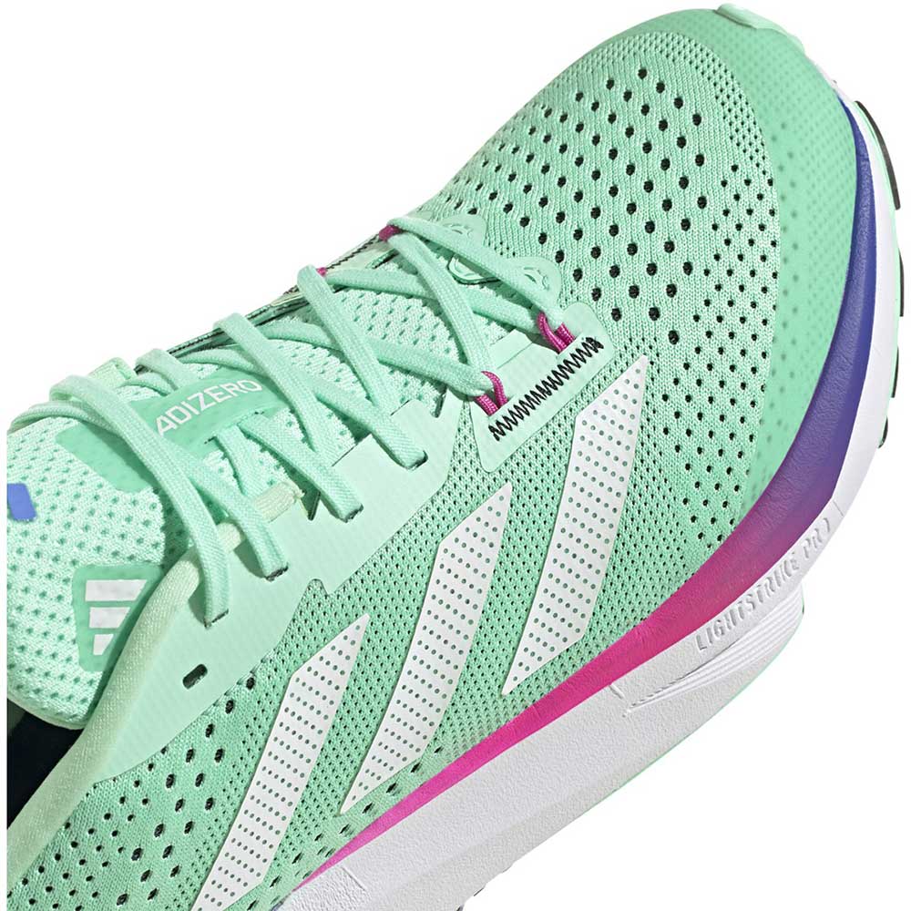 adidas, Scarpa da corsa AdiZERO SL Donna - Pulse Mint/Zero Met./Lucid Fuchsia - Regular (B)